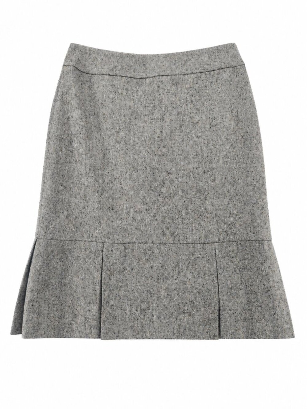 Classiques Entier-Nordstrom, A-Line Skirt, Grey Wool/Silk Tweed, Size 4